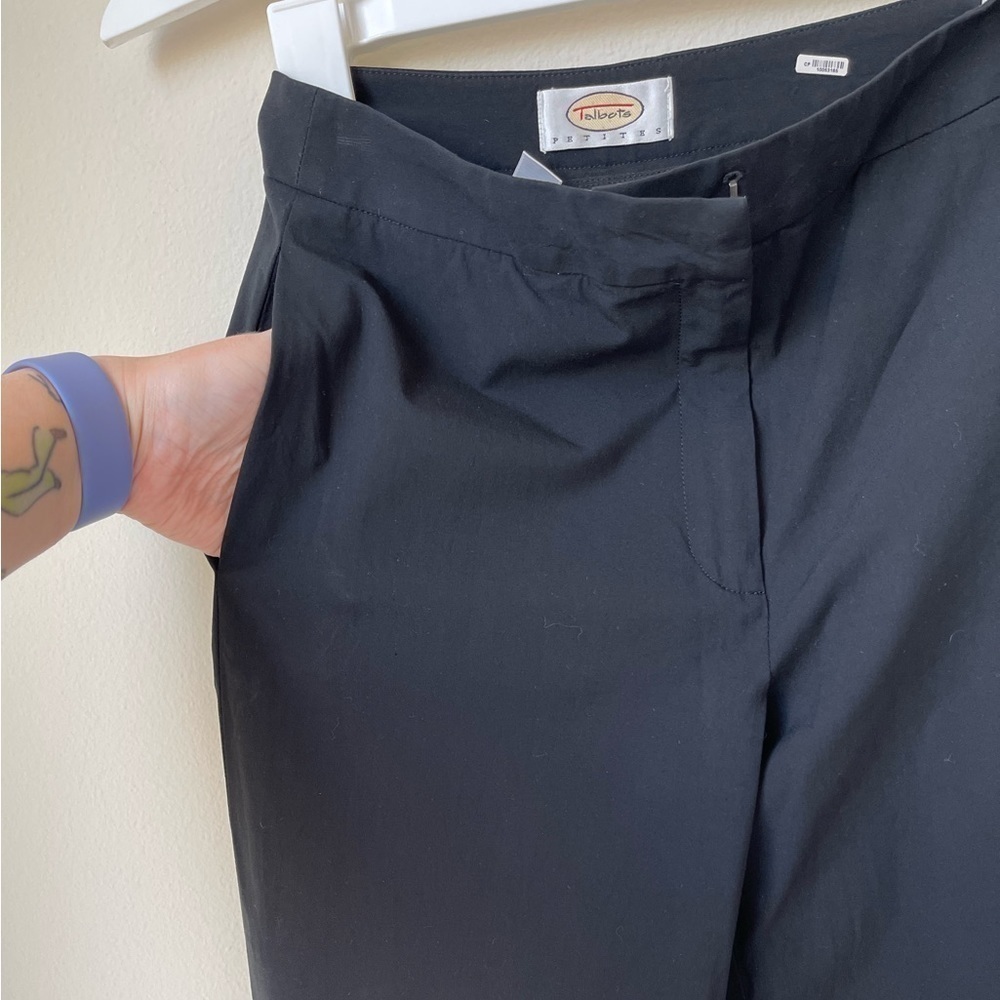 Talbots Black Petite Trousers Made In Japan Size 4 - Picture 5 of 11